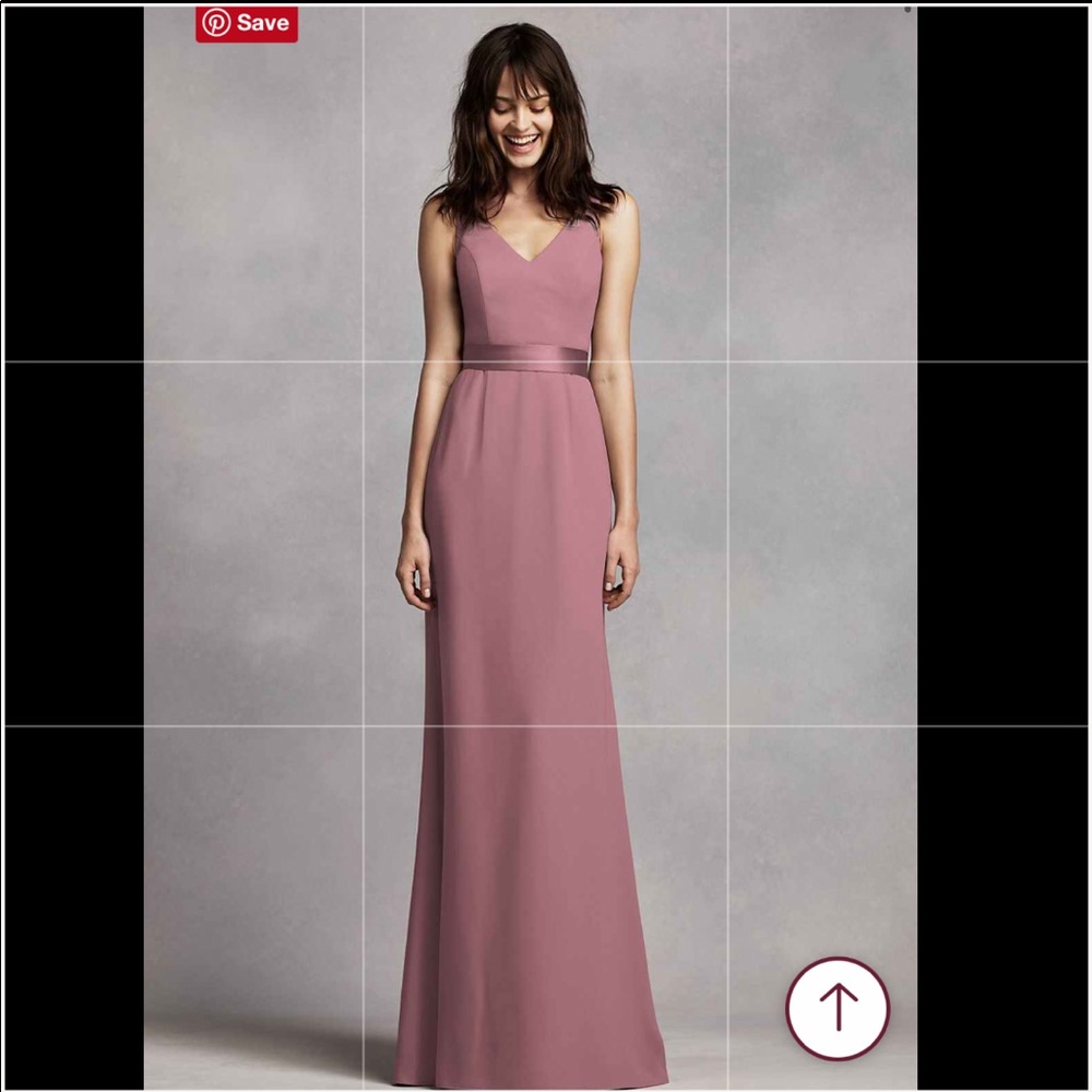 David’s Bridal Quartz Bridesmaid Dress, Vera Wang